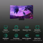 Samsung LS55CG97WNWXXL 55 inch Odyssey Ark 4K UHD Gaming Monitor