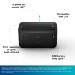 Canon imageCLASS LBP6030B Single-Function Monochrome Laser Printer