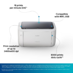 Canon imageCLASS LBP6030W Wi-Fi Monochrome Laser Printer