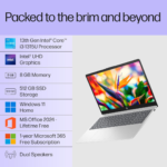 HP 15-fd0465TU 15.6-Inch Laptop (39.6 cm) – Silver