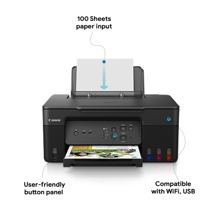 Canon PIXMA MegaTank G3730 All-in-One Wireless Ink Tank Printer