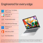 HP 14-ep0340TU 14-Inch Laptop (35.6 cm) – Silver