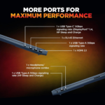 HP Victus fb3025AX AI Gaming Laptop with AMD Ryzen 9-8945HS