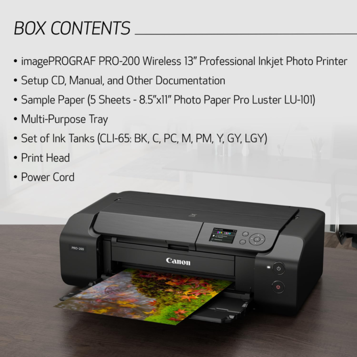 Canon PIXMA PRO-200 Professional Photo Printer