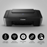 Canon PIXMA E470 All-in-One Wi-Fi Ink Efficient Colour Printer